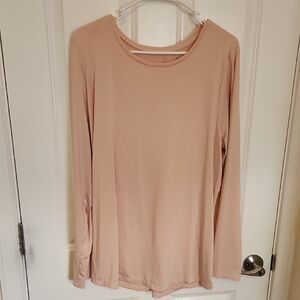 Torrid 2 Active Pink Long Sleeve Shirt
